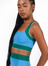 Morph Sport Bra - Blue & Green