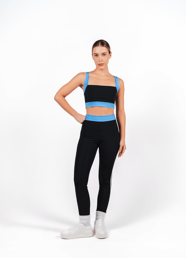 Morph Sport Bra - Black & Blue