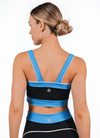 Morph Sport Bra - Black & Blue