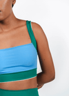 Morph Sport Bra - Blue & Green