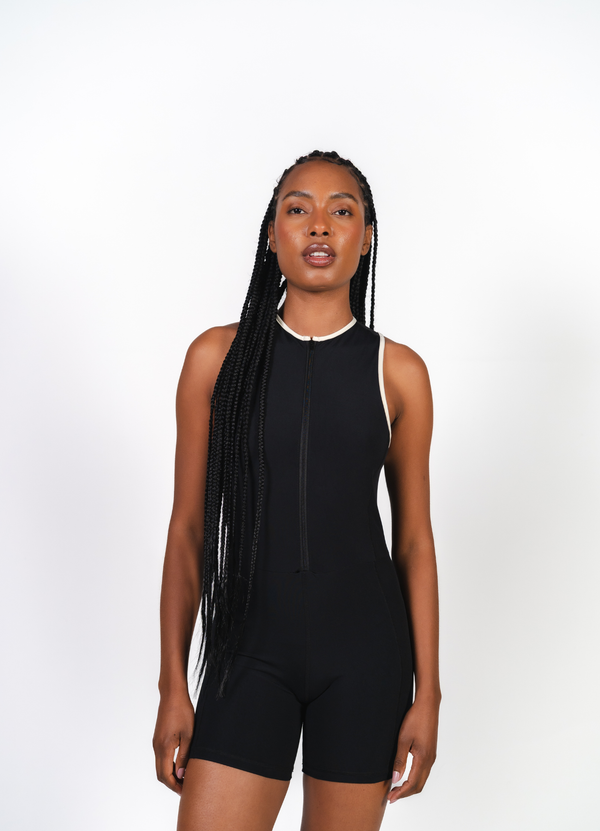 Elevate Jumpsuit- Black & White