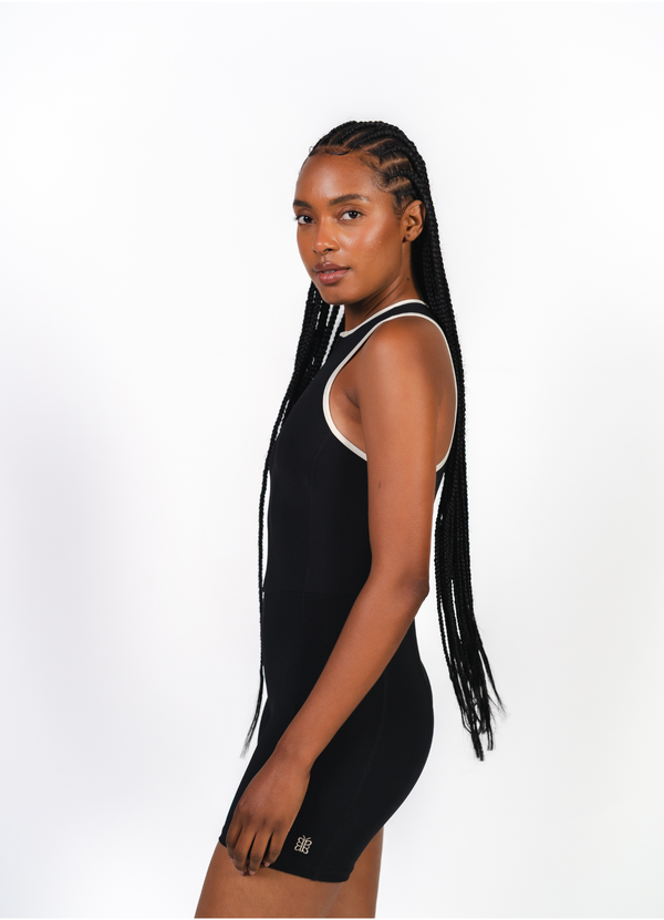 Elevate Jumpsuit- Black & White