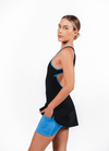 Dual Dress - Black & Blue