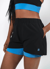 Dual Motion Short - Black & Blue