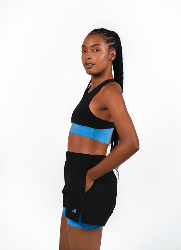 Dual Motion Short - Black & Blue