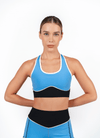 Evolve Sport Bra - Black & Blue